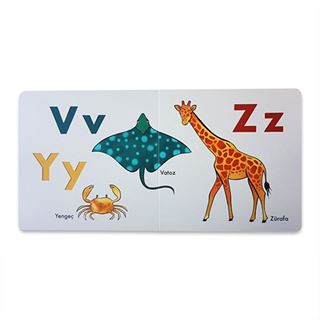 Şerif Hayvanlar Aleminde Alfabe Kitabı / İlk Kitabım