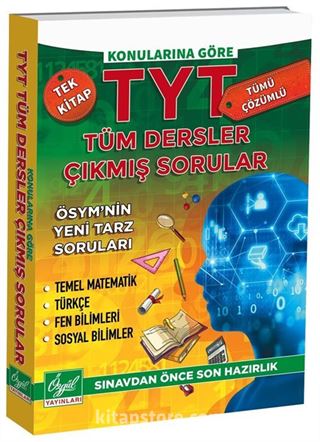 TYT Konularına Göre Tüm Dersler Çıkmış Sorular