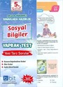 5.Sınıf Sosyal Bilimler Yaprak Test