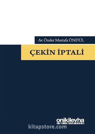 Çekin İptali