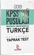 2019 KPSS'nin Pusulası Türkçe Çek Kopart Yaprak Test