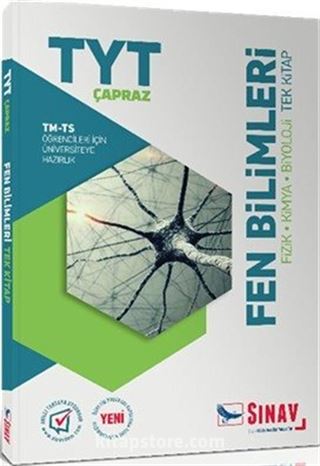 TYT Çapraz TM TS Öğrencileri İçin Fen Bilimleri Tek Kitap