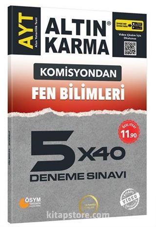 AYT Fen Bilimleri 5x40 Deneme Sınavı