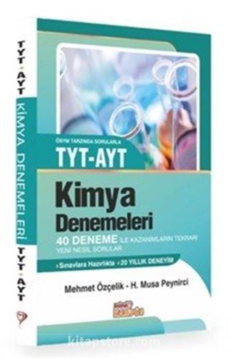 ÖSYM Tarzı Sorularla TYT-AYT Kimya Denemeleri