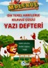 Dik Temel Harflerle Kılavuz Çizgili Yazı Defteri