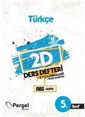 5. Sınıf Türkçe 2D Ders Defteri