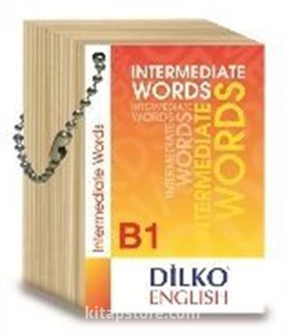 İntermadiate Words B1 Kelime Kartı