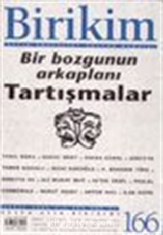 Birikim Aylık Sosyalist Kültür Dergisi, Ocak 2003 Sayı:166