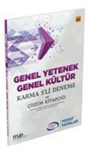 Genel Yetenek Genel Kültür Karma 5'li Deneme ve Çözüm Kitapçığı (2562)