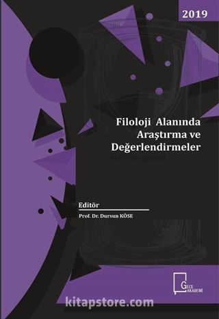 Filoloji Alanında Araştırma ve Değerlendirmeler