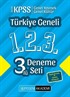 2019 KPSS Genel Yetenek Genel Kültür Türkiye Geneli Deneme (1.2.3) 3'lü Deneme Seti