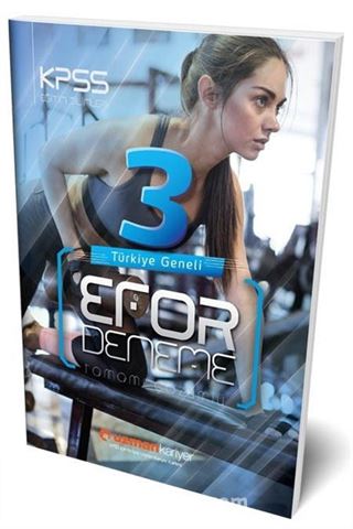 KPSS Eğitim Bilimleri 3'lü Türkiye Geneli Efor Deneme (Tamamı Çözümlü)