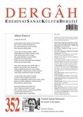 Dergah Edebiyat Sanat Kültür Dergisi Sayı:352 Haziran 2019