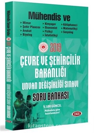 Çevre ve Şehircilik Bakanlığı Unvan Değişikliği Mühendis Sınav Gurubu Soru Bankası