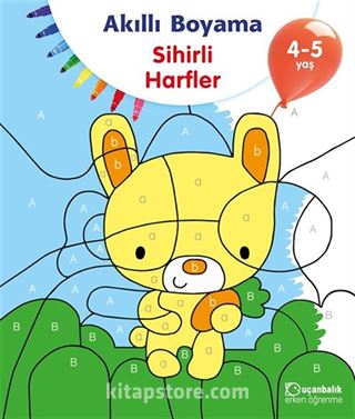 Akıllı Boyama Sihirli Harfler (4-5 Yaş)
