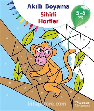 Akıllı Boyama Sihirli Harfler (5-6 Yaş)