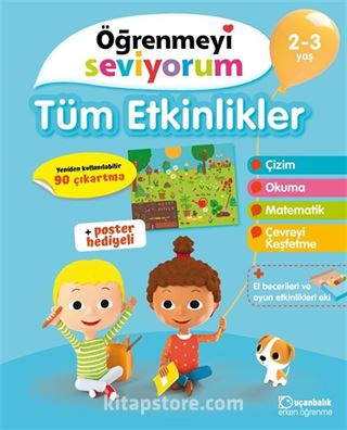 Öğrenmeyi Seviyorum - Tüm Etkinlikler (2-3 Yaş)