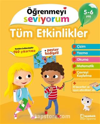 Öğrenmeyi Seviyorum - Tüm Etkinlikler (5-6 Yaş)