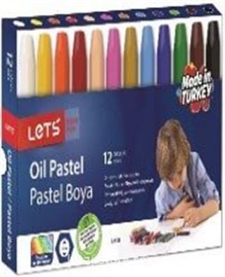 Lets Pastel Boya 12 Renk L-6120