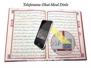 Kur'an-ı Kerim Bilgisayar Hatlı Pembe Renk Rahle Boy (Kur-an 012) Sesli Kur-an