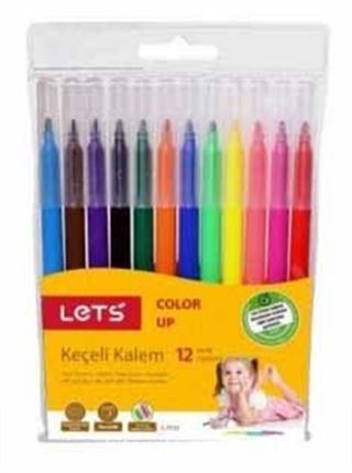 Keçeli Kalem 12 Renk L-7112