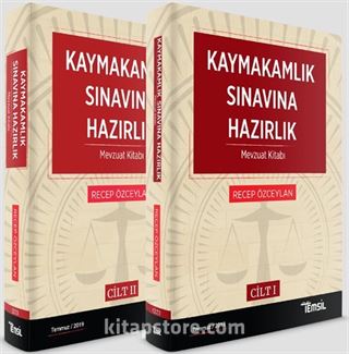 Kaymakamlkık Sınavına Hazırlık Mevzuat Kitabı (2 Cilt)