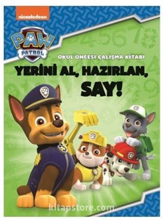 Paw Patrol Okul Öncesi Çalışma Kitabı