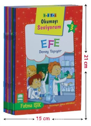 Okumayı Seviyorum Seti (10 Kitap Takım - Küçük Boy)