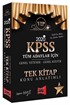 2020 KPSS VIP Tüm Adaylar İçin Genel Yetenek Genel Kültür Konu Anlatımlı Tek Kitap