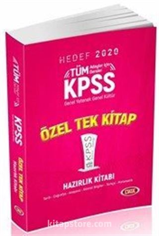 2020 KPSS Genel Yetenek - Genel Kültür Konu Anlatımlı Tek Kitap