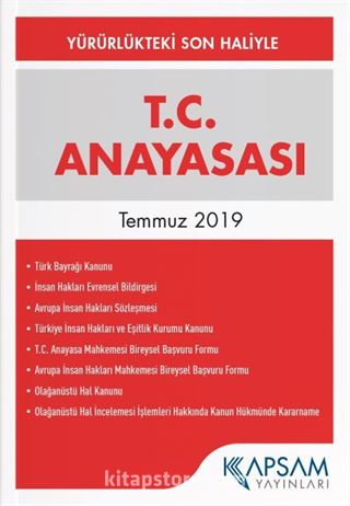 T.C. Anayasası (Cep Boy)