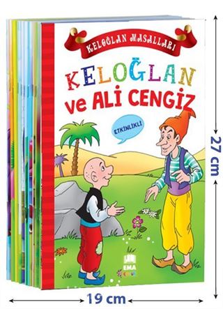 Keloğlan Masalları 1. ve 2. Sınıflar İçin (10 Kitap)