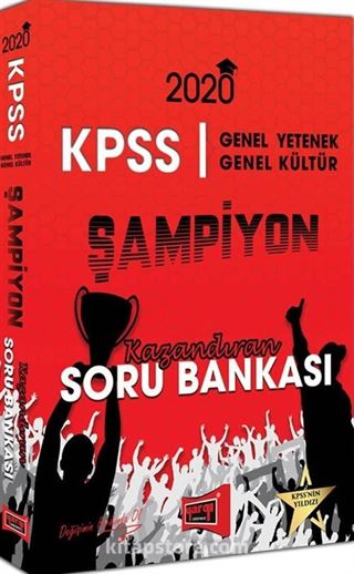 2020 KPSS Genel Yetenek Genel Kültür Şampiyon Kazandıran Soru Bankası