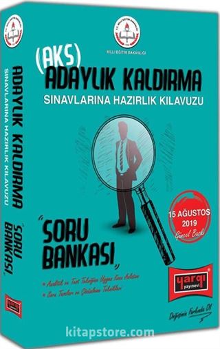 MEB Adaylık Kaldırma (AKS) Sınavlarına Hazırlık Kılavuzu Soru Bankası