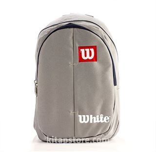 White Sırt Çantası (Gri)