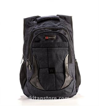 Addell Kalın Kumaş Sırt Çantası (Siyah)