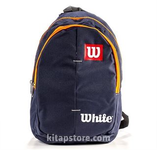 White Sırt Çantası (Lacivert)