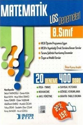 8. Sınıf LGS Matematik Denemeleri