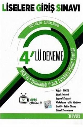 LGS Sözel Bölüm - Sayısal Bölüm 4'lü Deneme