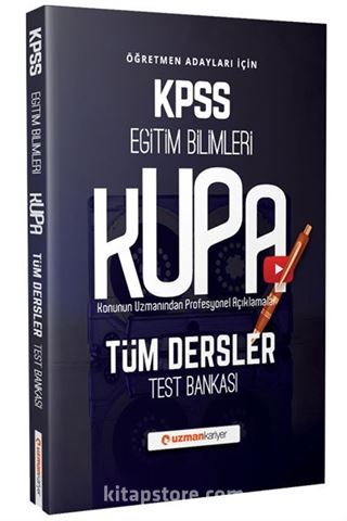 2020 KPSS Kupa Konu Konu Test Bankası Eğitim Bilimleri Tüm Dersler
