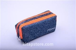 Penna Asetat Kutulu İkili Keten Kalemlik