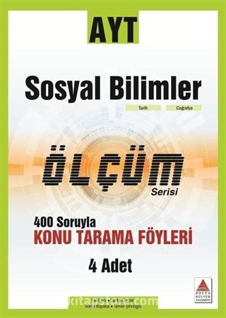 AYT Sosyal Bilimler Konu Tarama Fasikülleri-Ölçüm Serisi