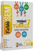 2020 Farklı İsem 7. Sınıf Türkçe Soru Bankası