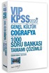 2020 KPSS VIP Coğrafya Tamamı Çözümlü 1000 Soru Bankası