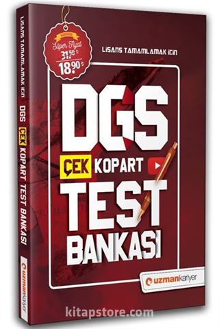2020 DGS Çek Kopart Test Bankası
