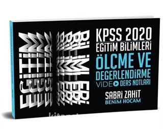 2020 KPSS Eğitim Bilimleri Ölçme ve Değerlendirme Video Ders Notları