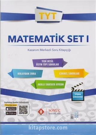 TYT Matematik Set I Kazanım Merkezli Soru Kitapçığı