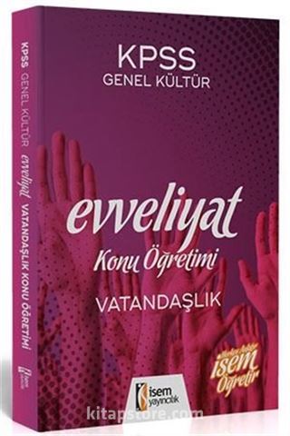 2020 KPSS Evveliyat Vatandaşlık Konu Öğretimi