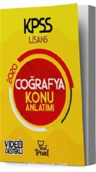 2020 KPSS Coğrafya Konu Anlatımlı