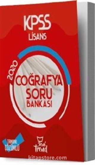 2020 KPSS Coğrafya Soru Bankası